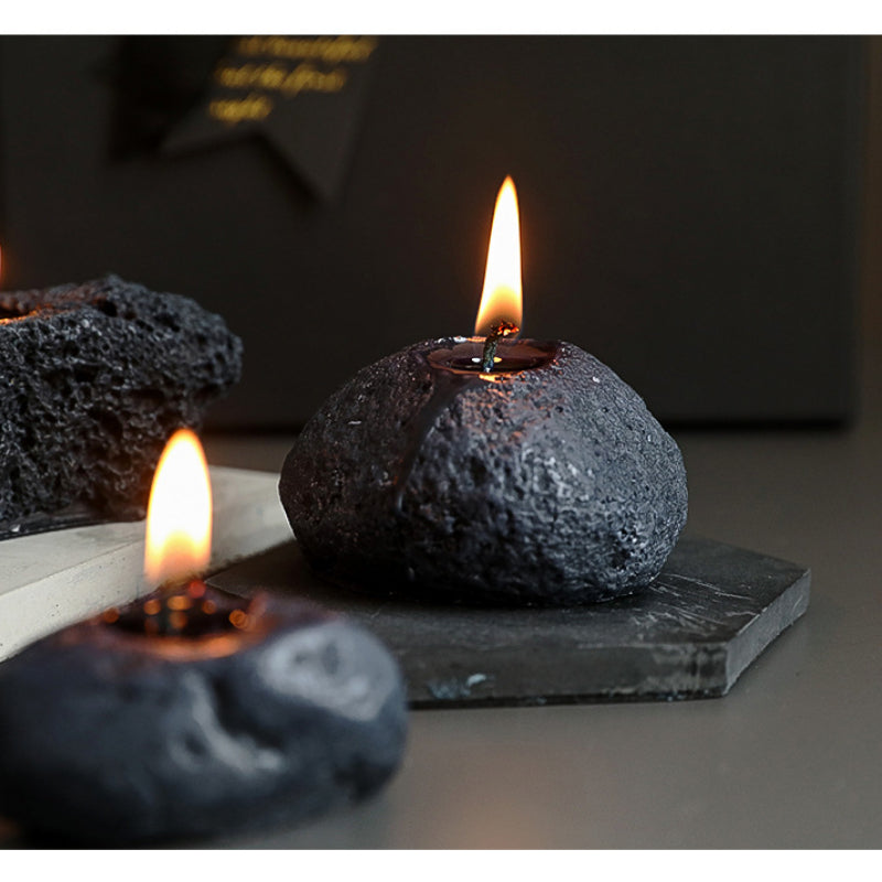 Meteorite Stone Candle Fragrance Creative Diy