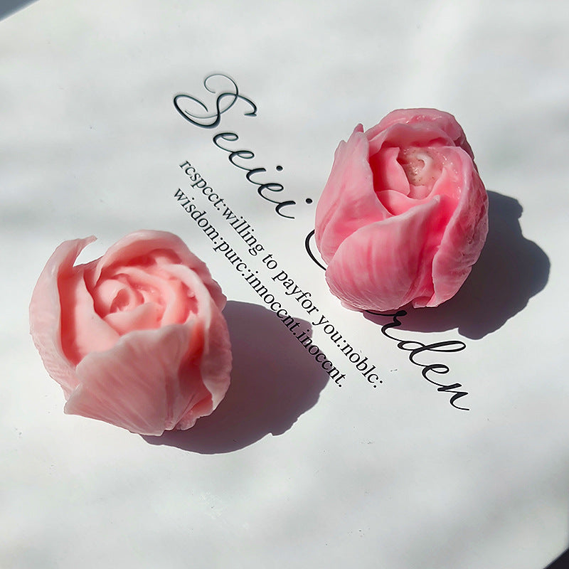 Handmade Tulip Flower Candle Mold