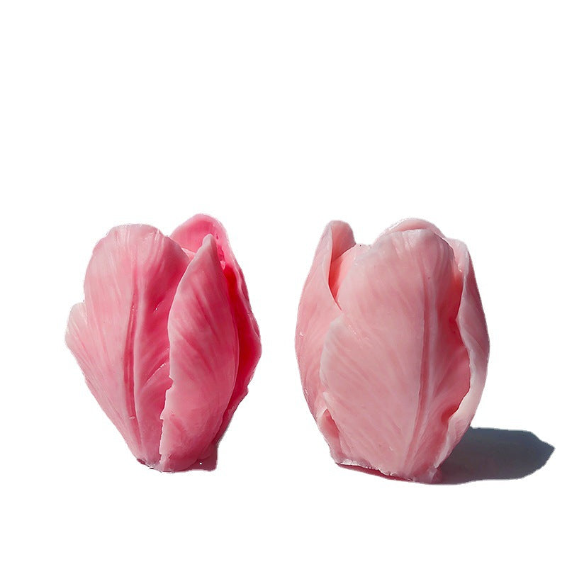 Handmade Tulip Flower Candle Mold