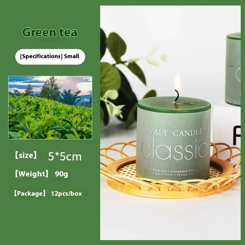 Cylindrical Color Aromatherapy Candle
