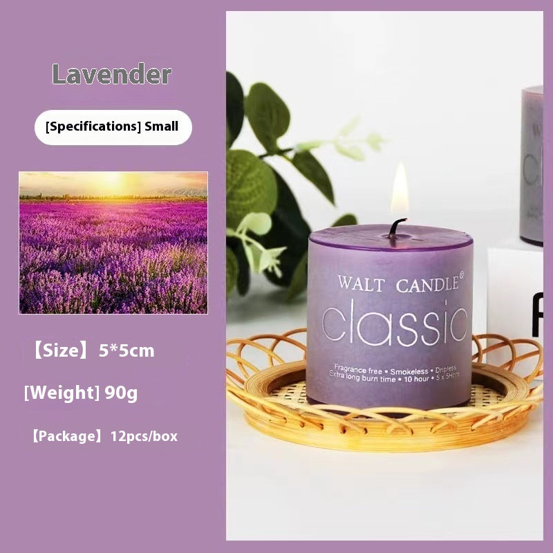 Cylindrical Color Aromatherapy Candle