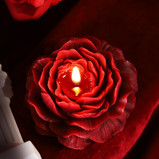 Low Temperature Candles Rose Flower Fragrance